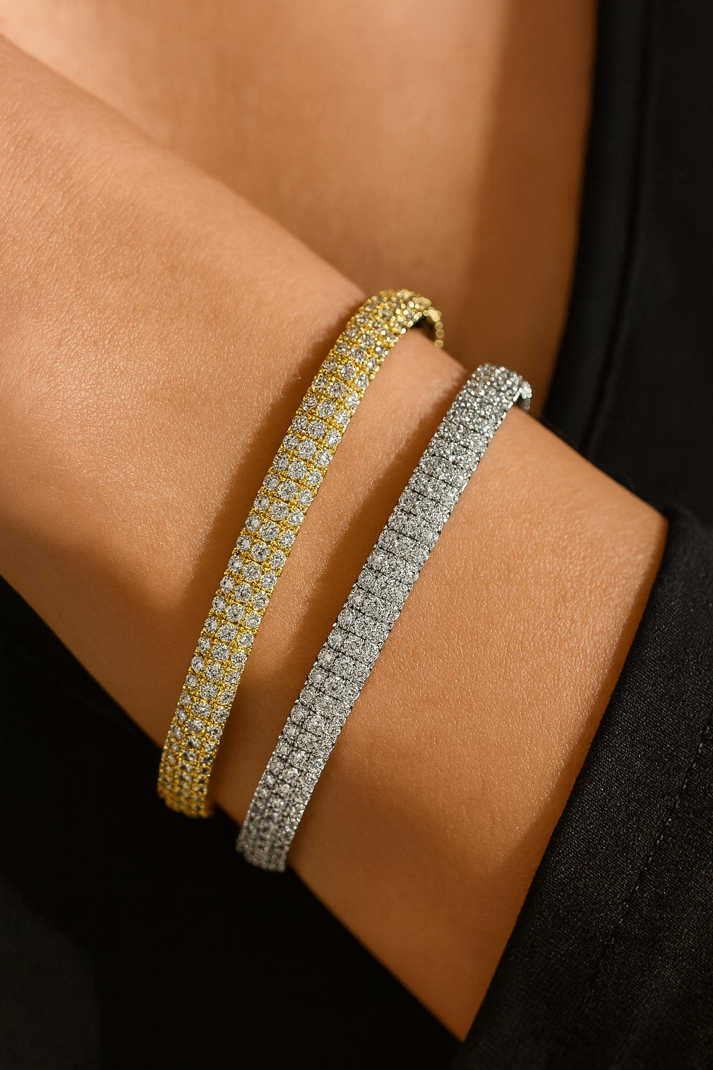 Stretch Bangle Silver